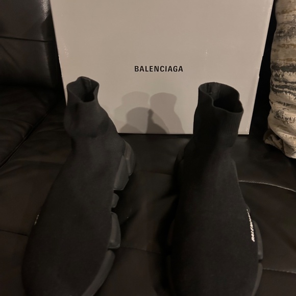 Mens Balenciaga Knit Runners
